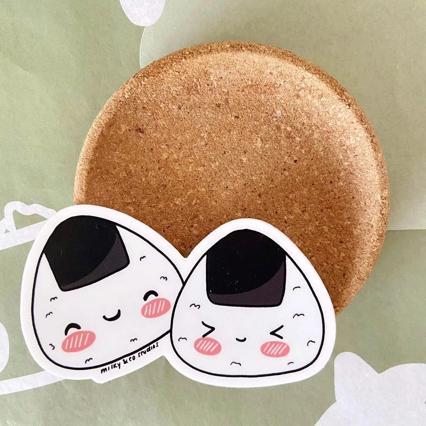 Onigiri Pals - Waterproof Vinyl Sticker