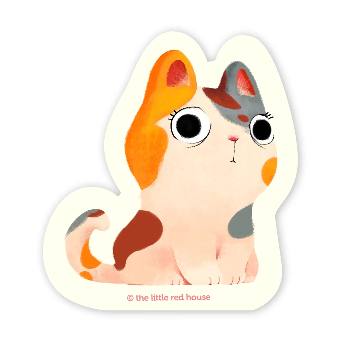 Calico Cat Vinyl Sticker