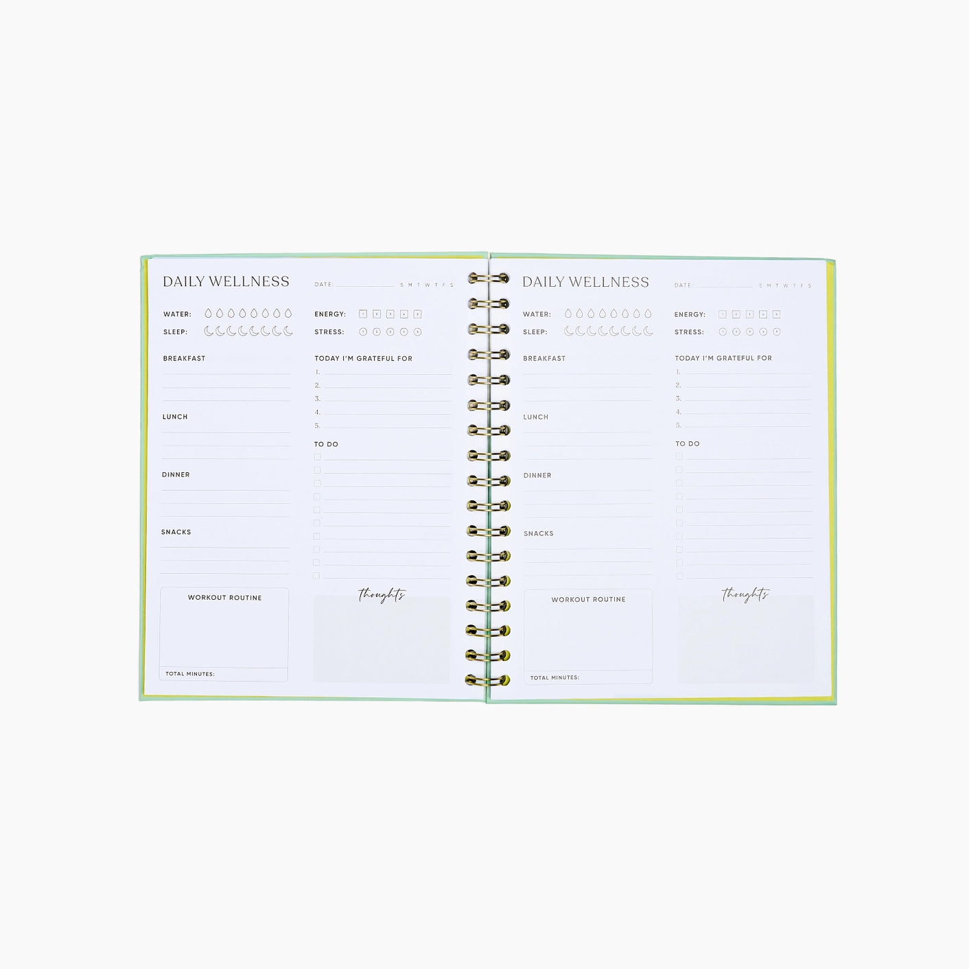 Let it Flow Wellness Planner