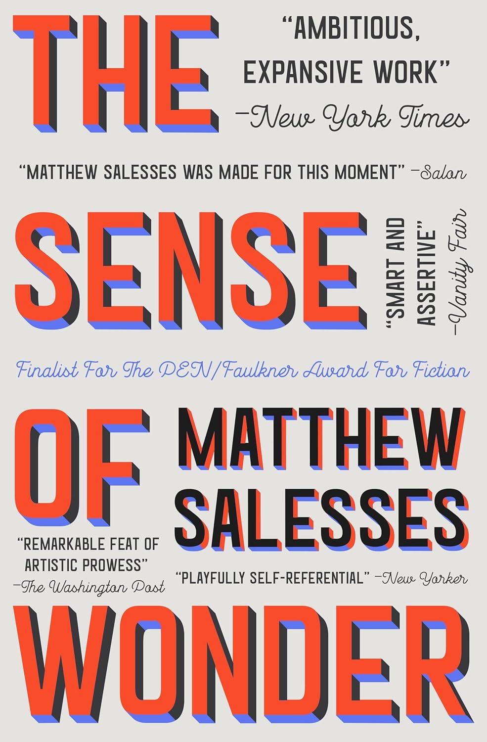 The Sense of Wonder: A Novel
