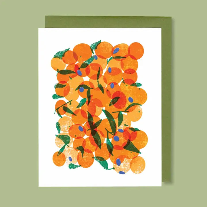 Oranges Greeting Card