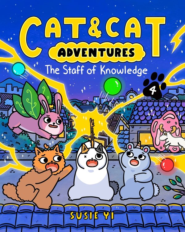 Cat & Cat Adventures: The Staff of Knowledge (A Graphic Novel)