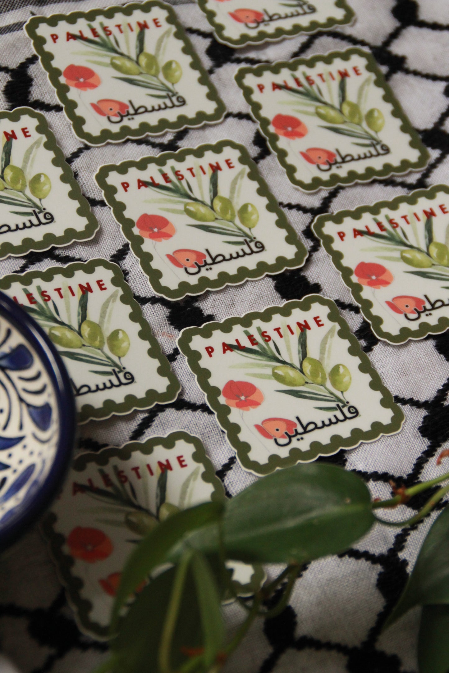 Olive Palestine Sticker