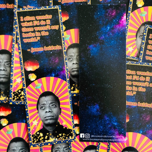 James Baldwin Quote Bookmark
