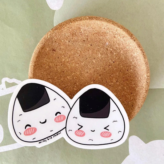 Onigiri Pals - Waterproof Vinyl Sticker