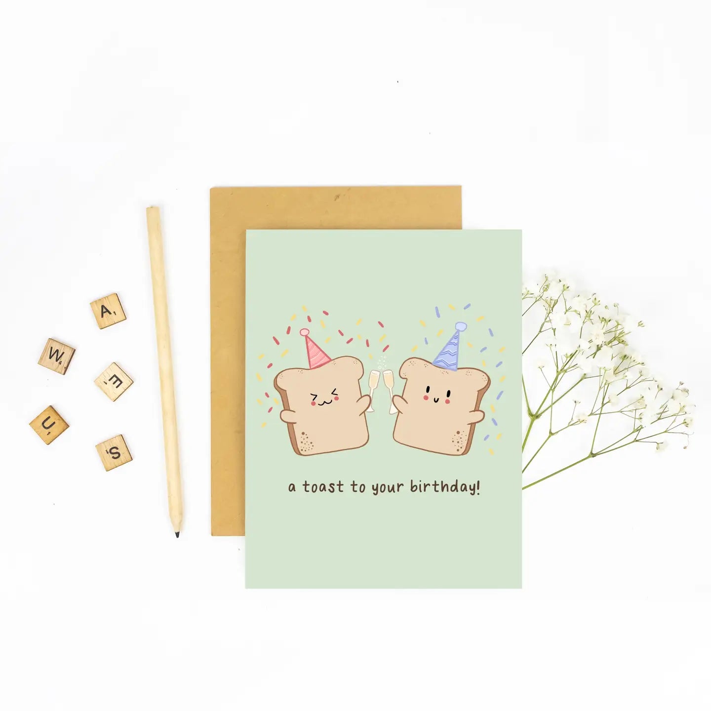 A Toast to Your Birthday Card