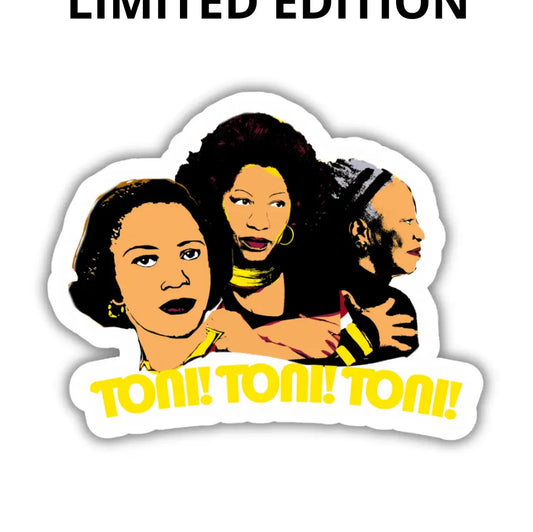 Toni Toni Toni Morrison Sticker