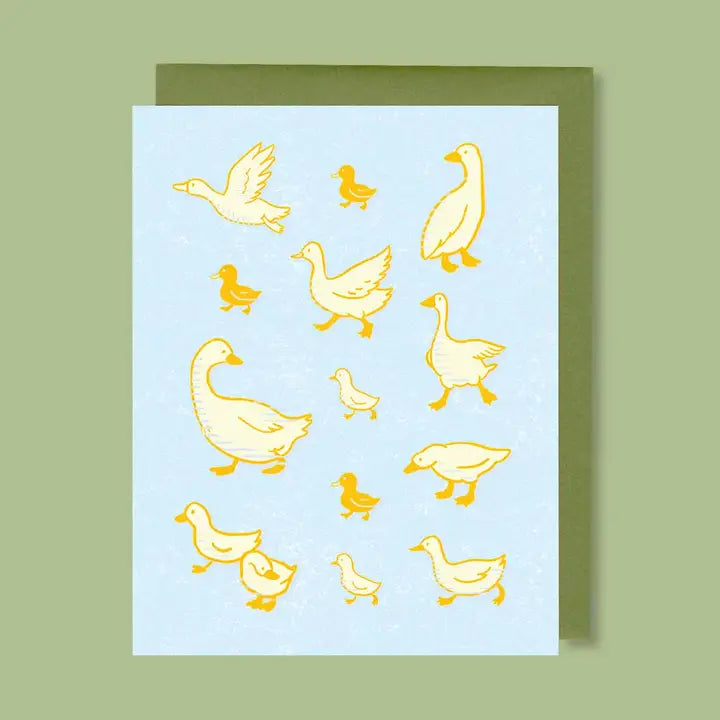 Silly Goose Greeting Card