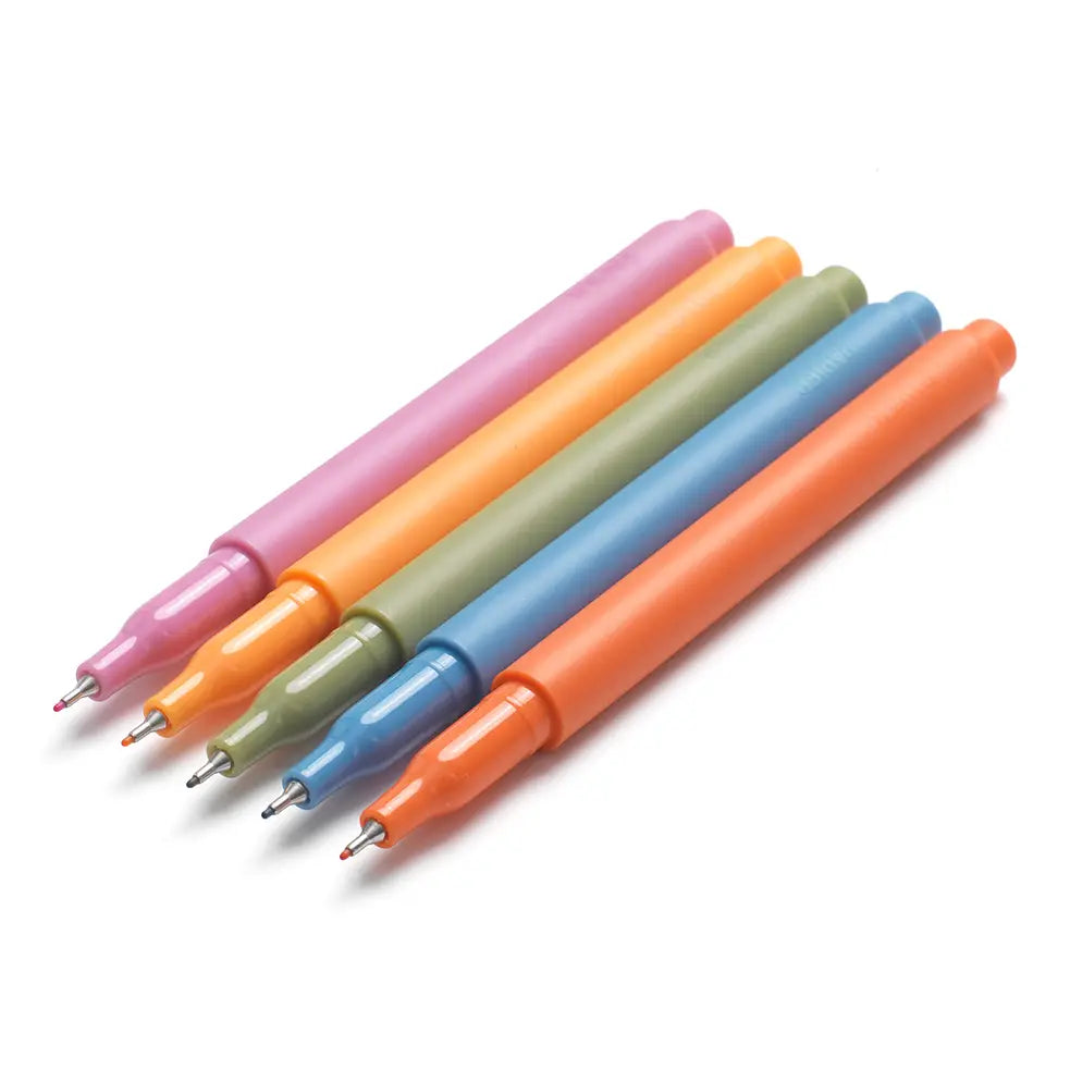 Fineliners Set of 5 - High Energy