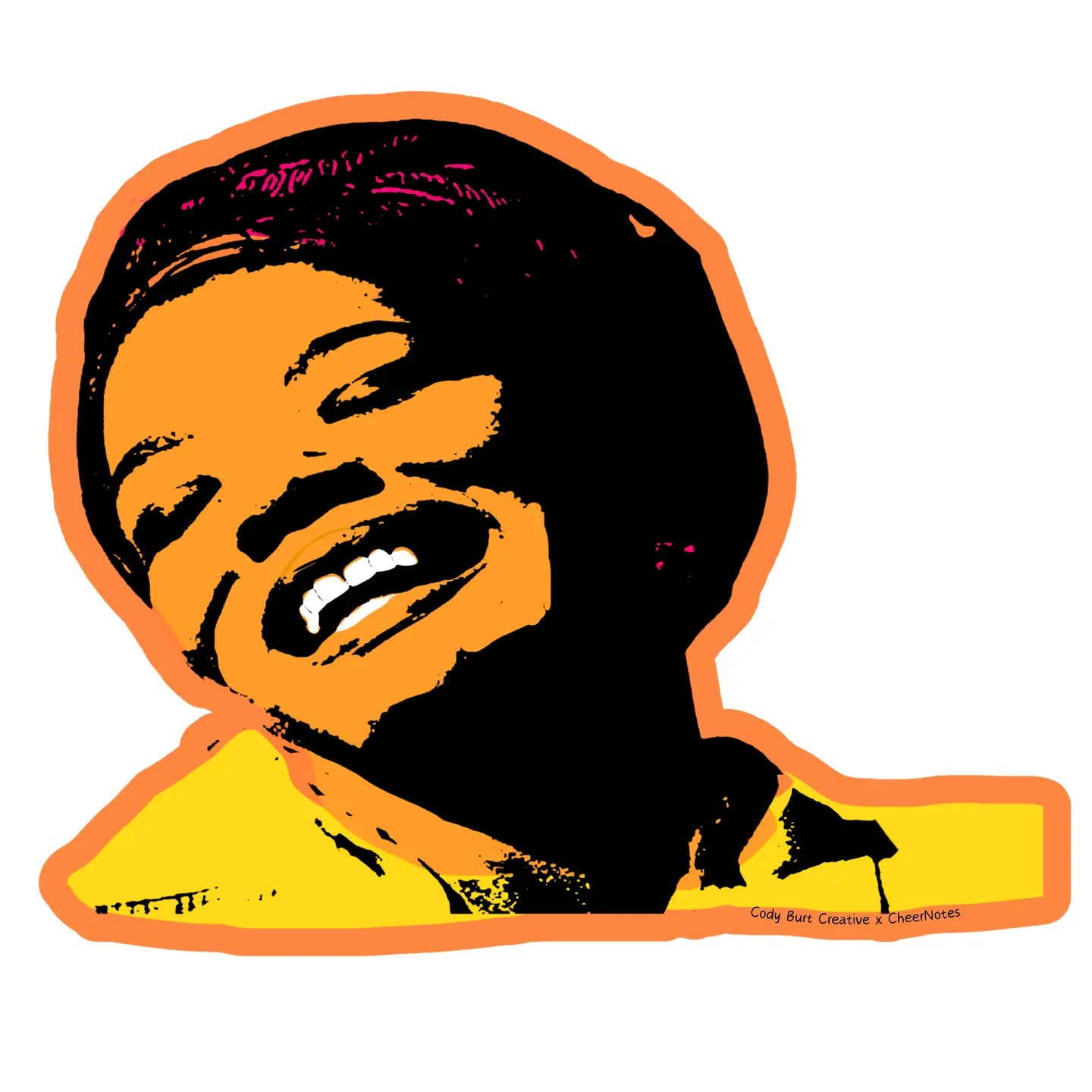 Maya Angelou Poetry Lovers Sticker