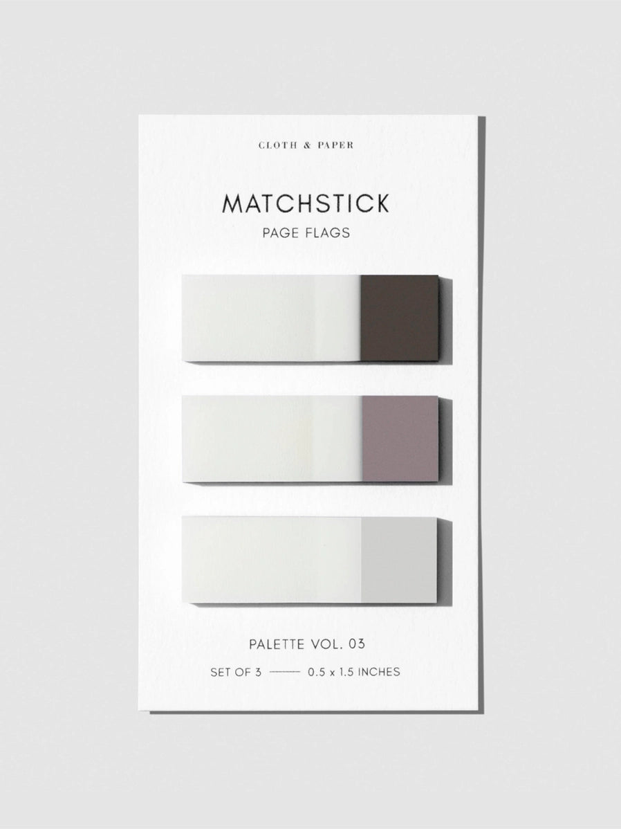 Matchstick Page Flag Set