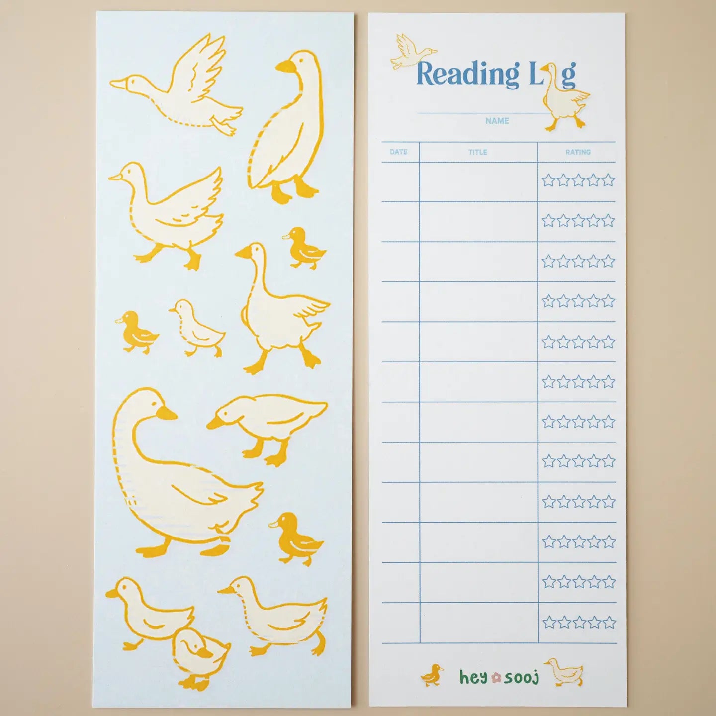 Quack Tracks Bookmark