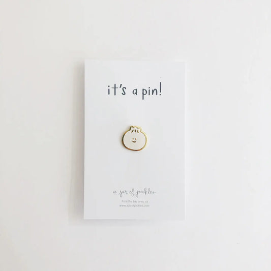 Bao Dumpling Enamel Pin