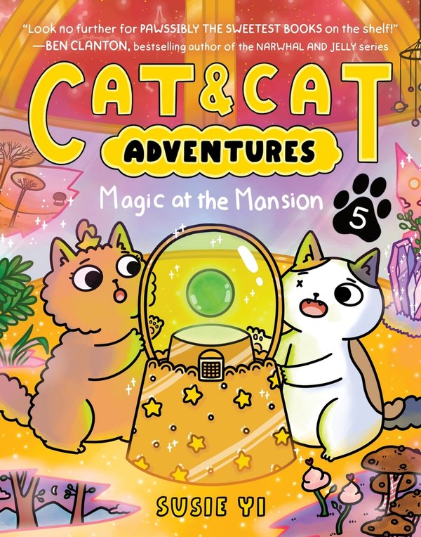 Cat & Cat Adventures: Magic at the Mansion (A Graphic Novel)
