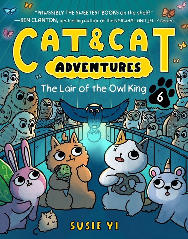 Cat & Cat Adventures: The Lair of the Owl King (A Graphic Novel)