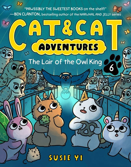 Cat & Cat Adventures: The Lair of the Owl King (A Graphic Novel)