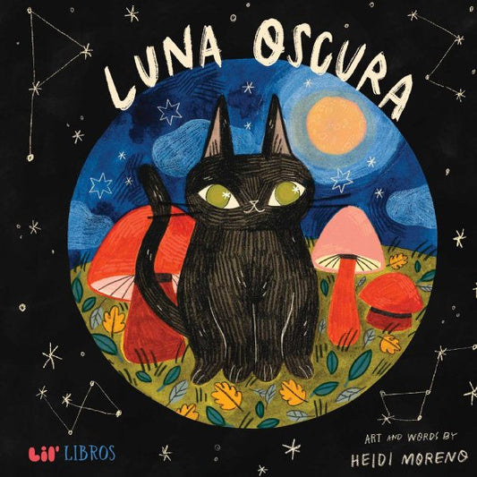 Luna oscura (Bilingual: English/Spanish)