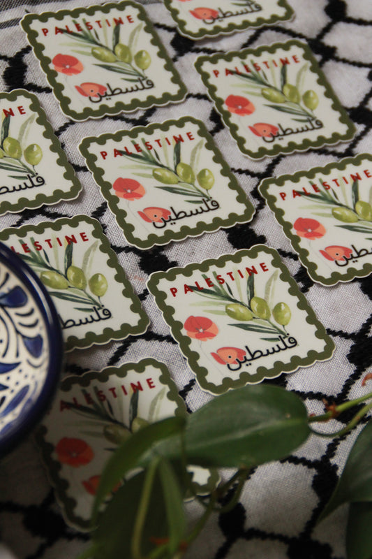 Olive Palestine Sticker