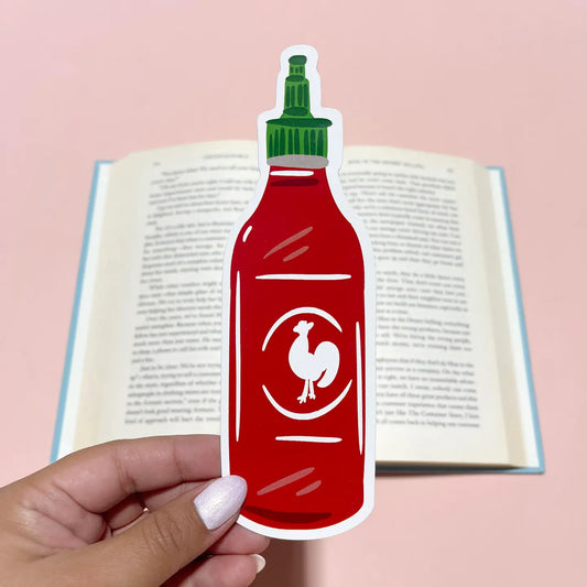 Hot Sauce Die Cut Bookmark