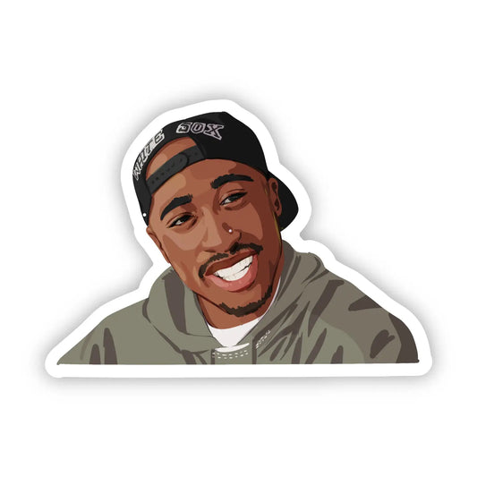 Tupac Sticker