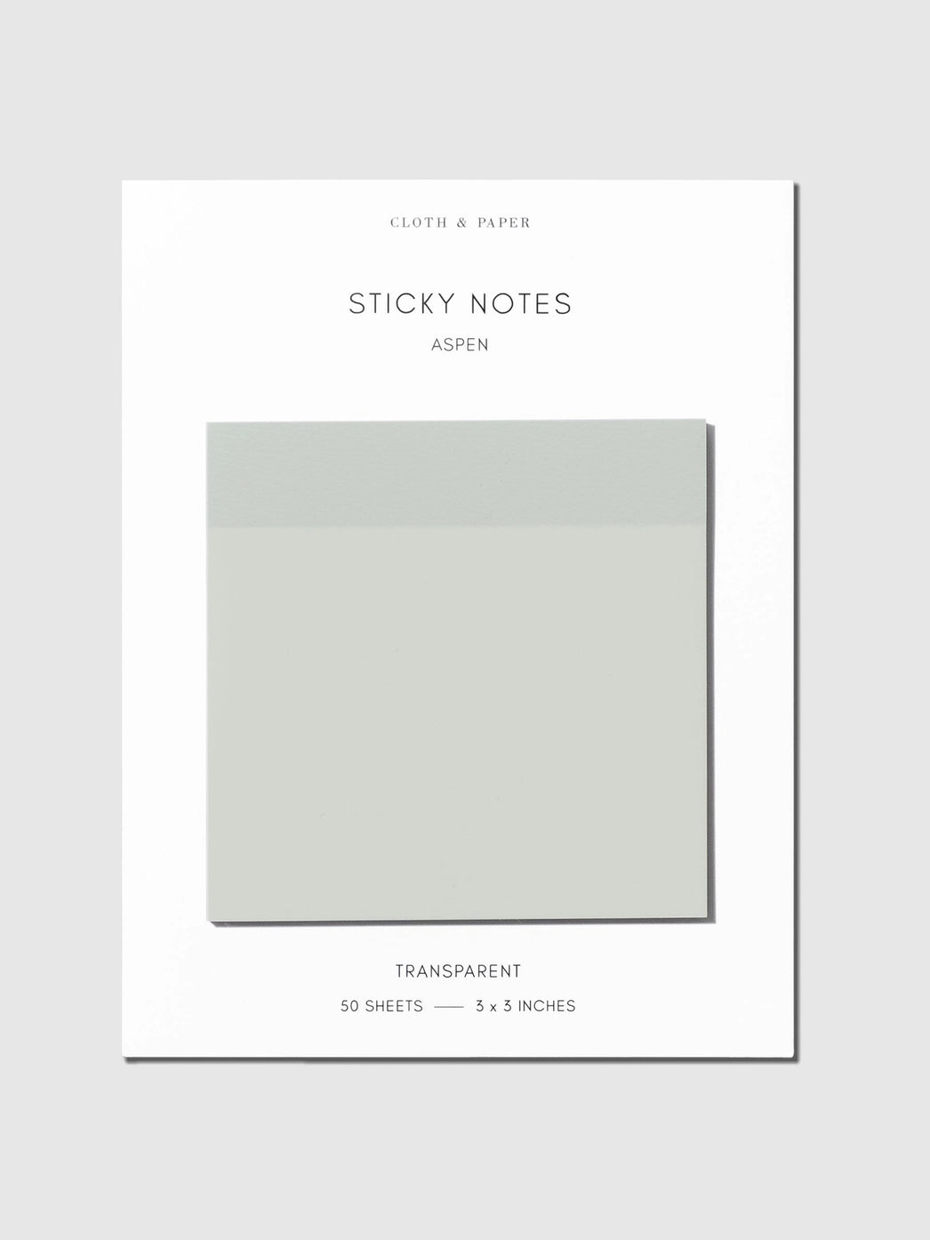 Transparent Sticky Notes