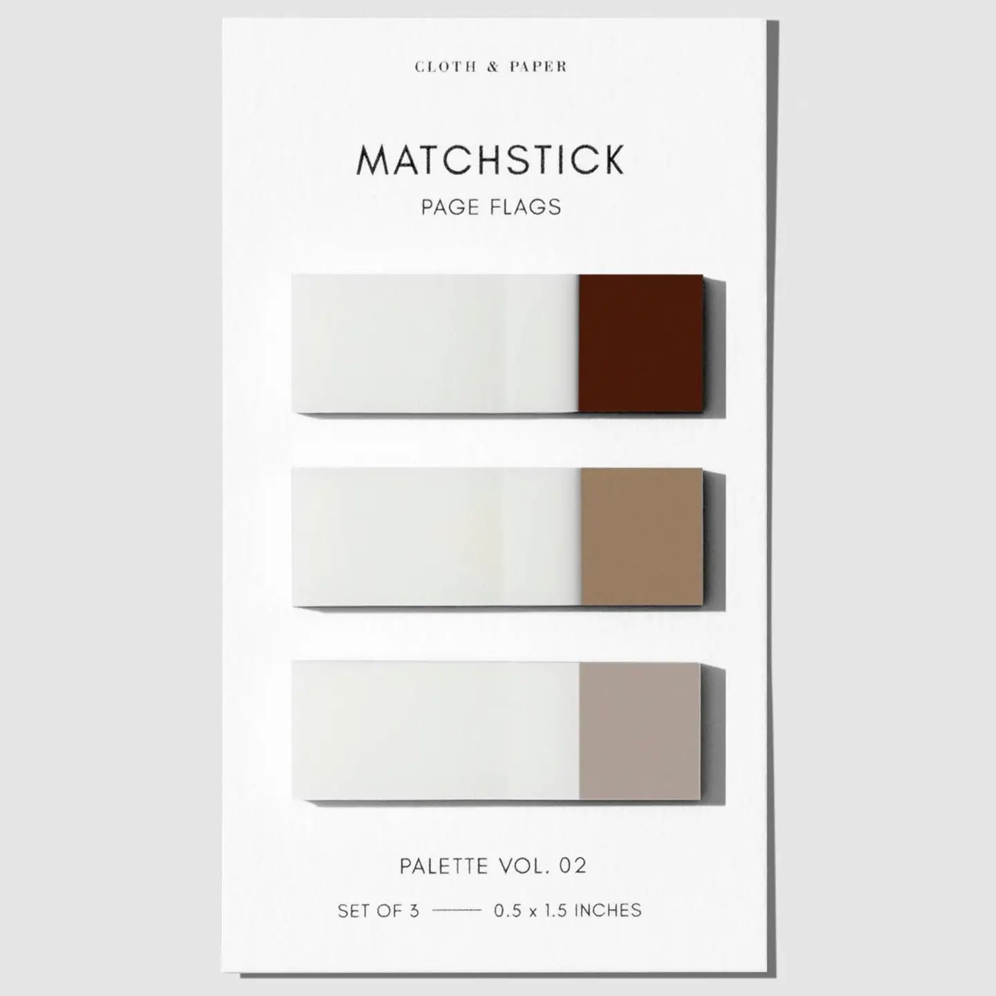Matchstick Page Flag Set