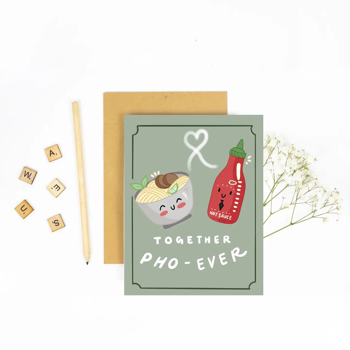 Together Pho-Ever Greeting Card